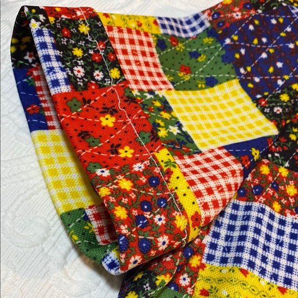 Vintage patchwork button down shirt - Picture 3 of 6